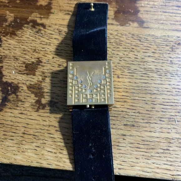 Used YVES SAINT LAURENT , TSY Swarovski Makeup Palette Bracelet - Picture 2 of 4